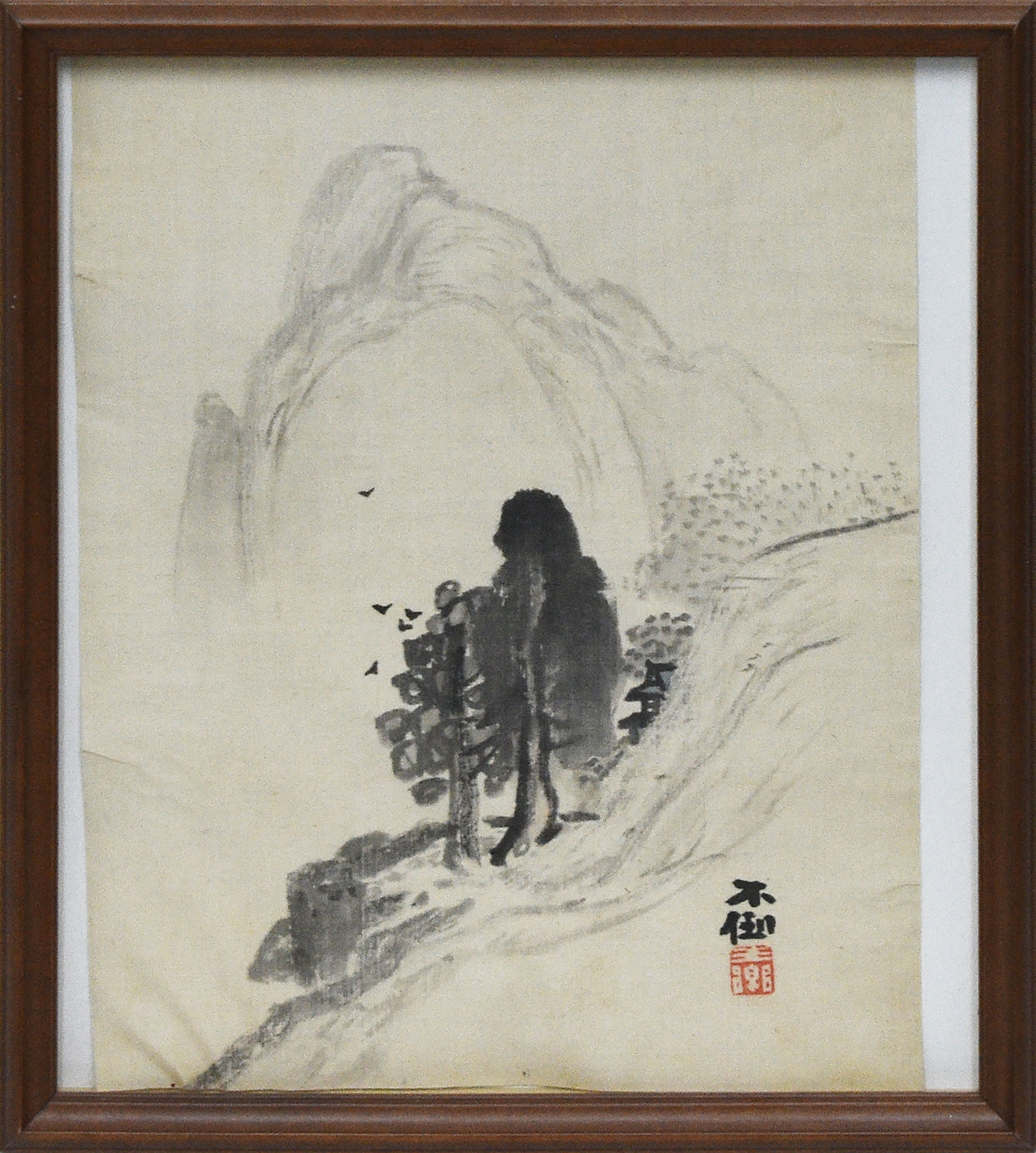 鹿子木孟郎画額「作品」 | Natsume Books