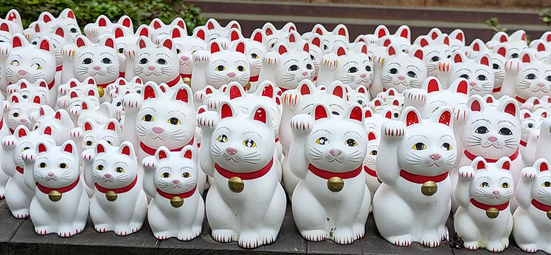豪徳寺の招福猫児（まねきねこ）とご縁を結び | 気まぐれ歳時記 | ナビ