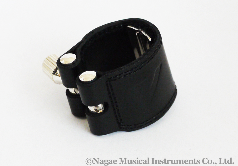 バンドレン E♭クラリネットリガチャー＆プラスチックキャップCUIR