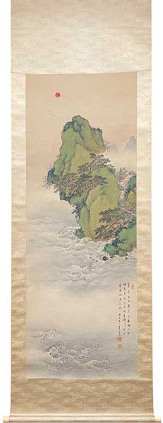 Web書画ミュージアム 小室翠雲 蓬莱山