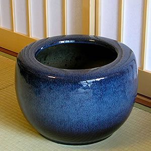 海鼠釉（なまこ）火鉢（40センチ）｜中村陶器 信楽焼の通販サイト