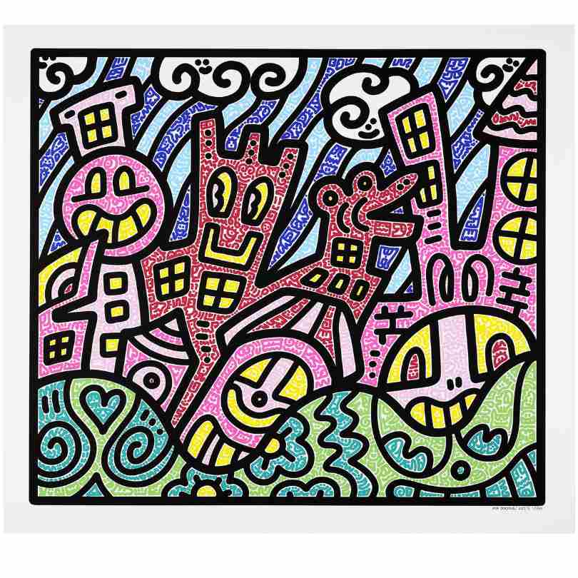 Mr Doodle - Pretty City *SOLD* - New Art Editions