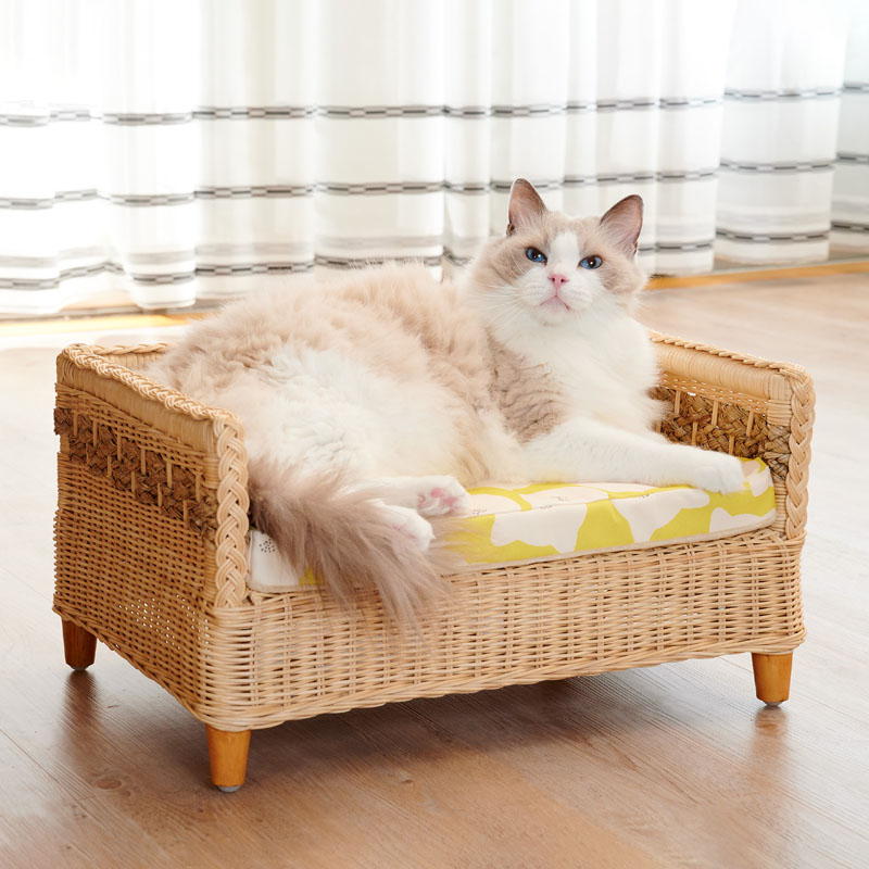 ネコセカイ 公式オンラインショップ / ラタンソファベッド専用