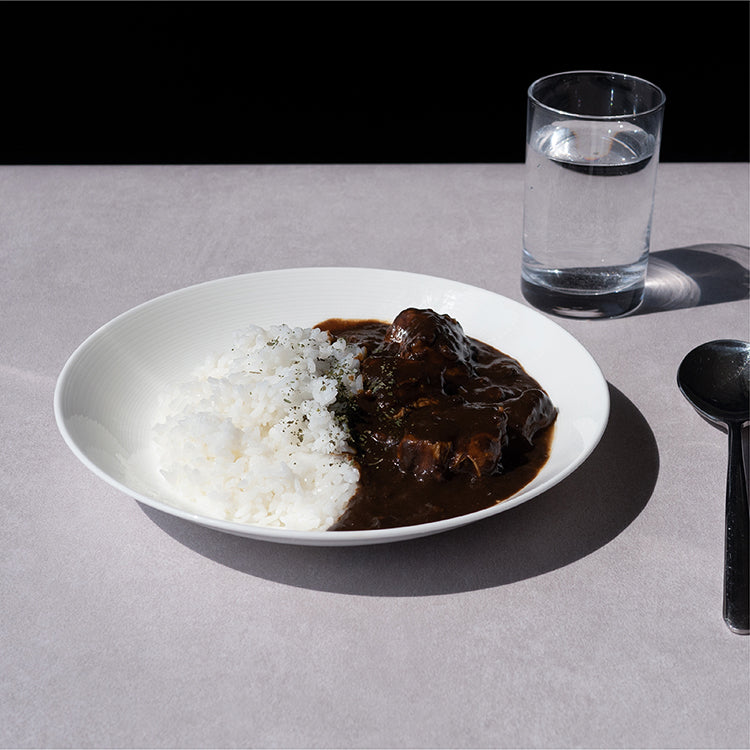 白いブランド食器｜22cmディーププレート｜EXQUISITE｜ニッコー公式