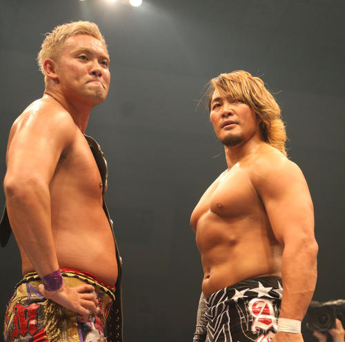 棚橋弘至「もっとできる」オカダと前哨戦で殴り合い - プロレス : 日刊