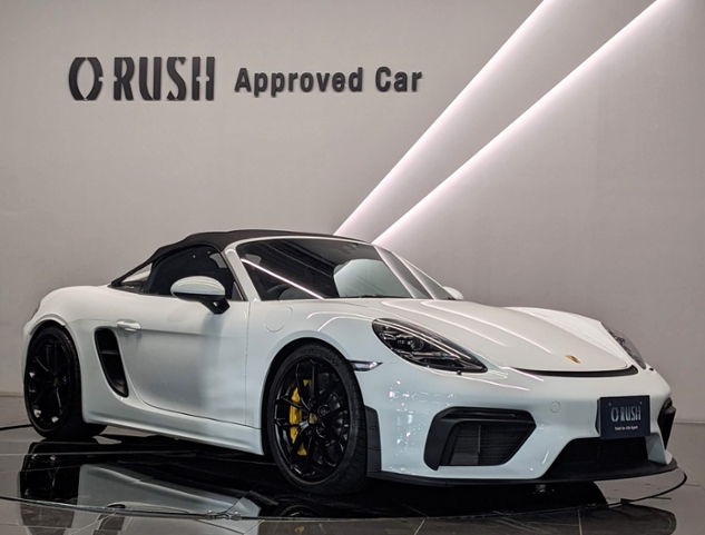 ポルシェ718スパイダー 4．0 PCCB スポクロ スポエグ