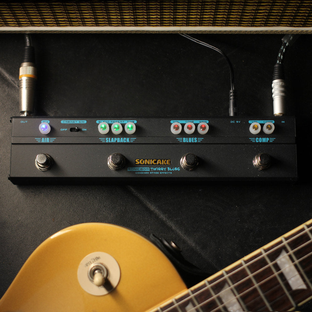 Twiggy Blues Multi Effects Vintage Blues Rock Tone Pedal - SONICAKE