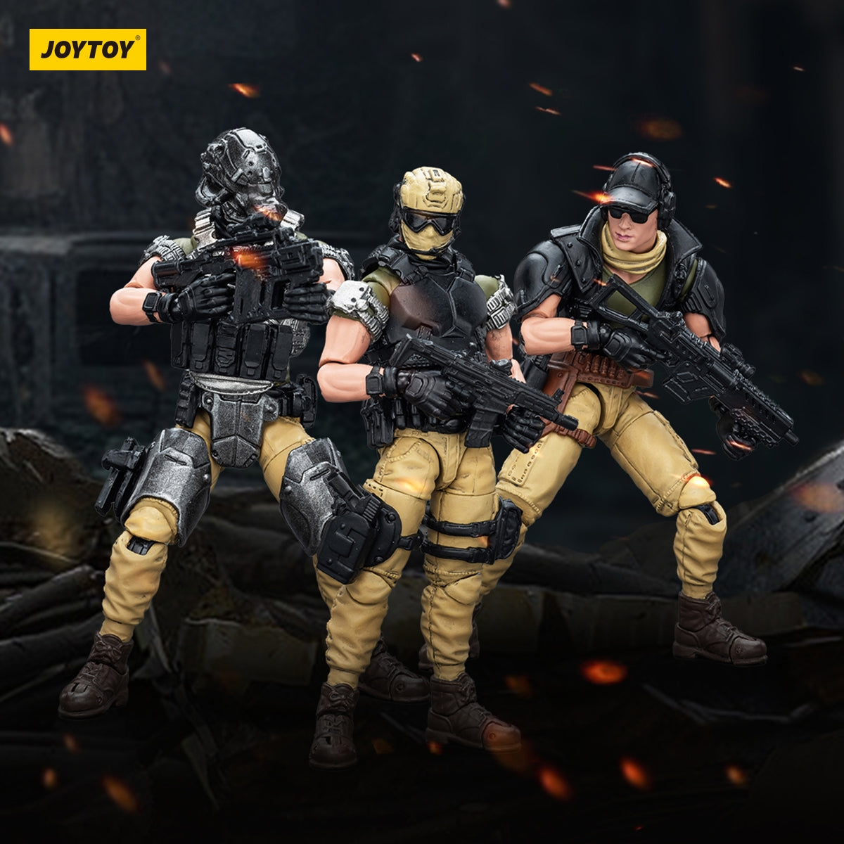 ハードコア・コールドプレイ キナ傭兵隊 エーススナイパー 1/18
