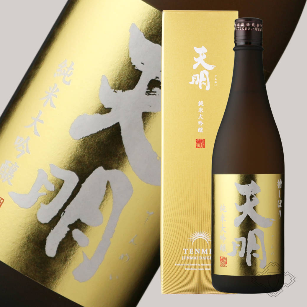 天明 純米大吟醸 金色の天明 720ml（日本酒 曙酒造 てんめい 箱付き