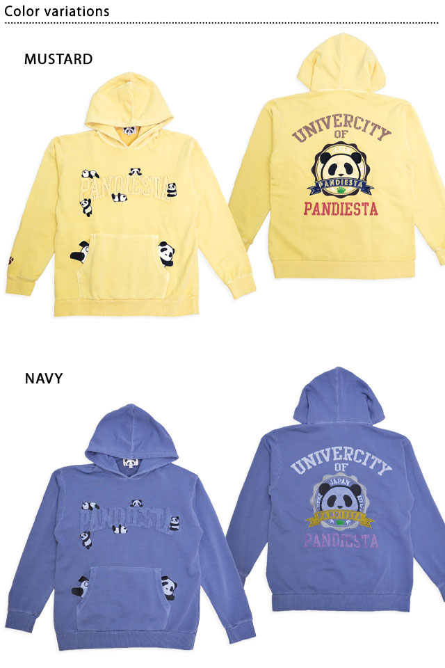 カレッジパンダピグメントパーカー PANDIESTA JAPAN 564562 パンディ