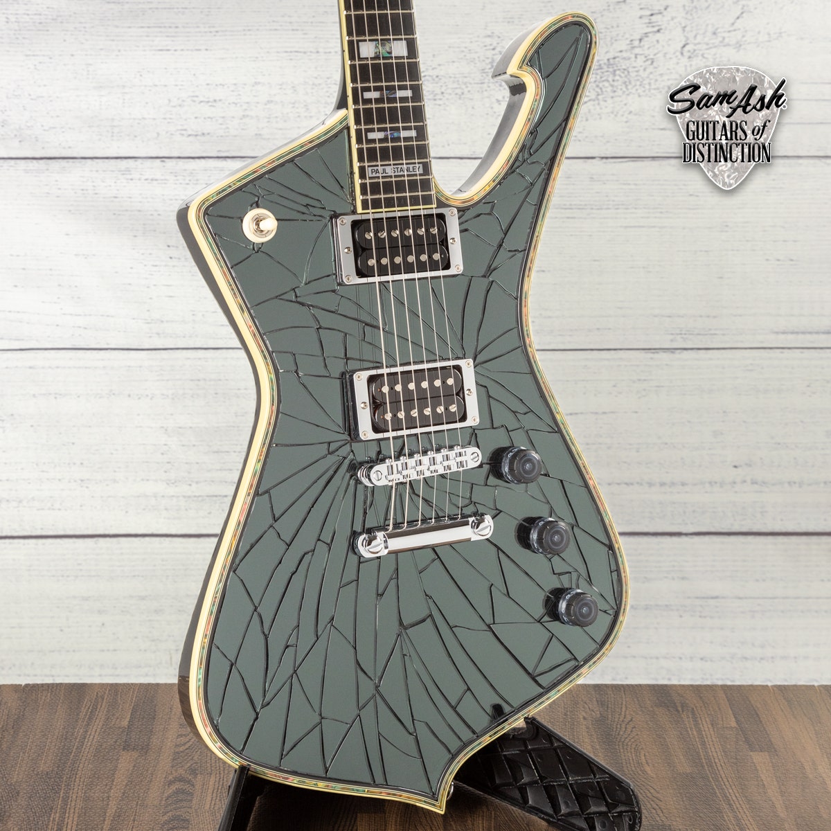 Buy sasku Ibanez Paul Stanley Signature Model with Cracked Mirror