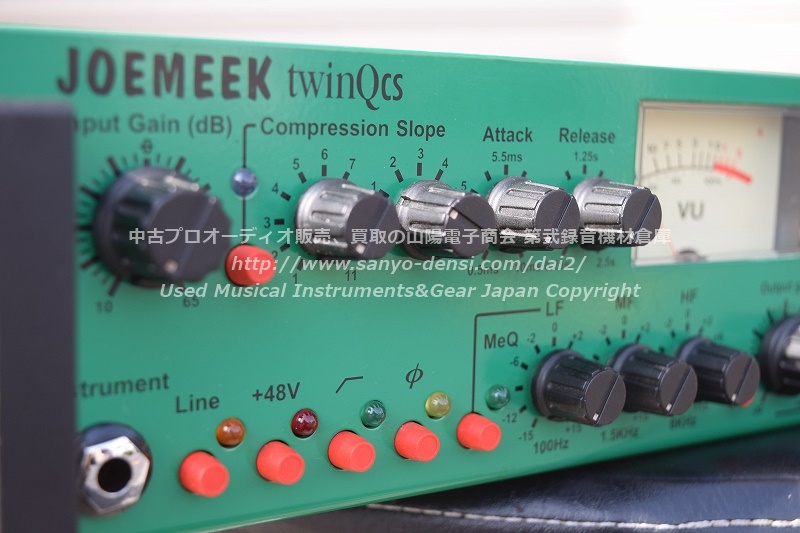 JoeMeek TwinQcs マイクプリ/EQ/コンプ チャンネルストリップ｜中古