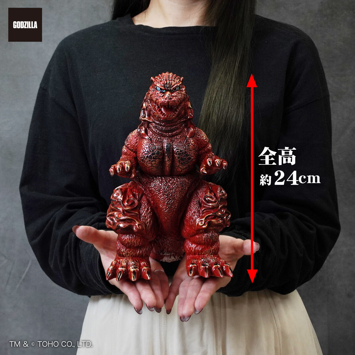 GODZILLA VINYL ART BURNING COLLECTION 30th Anniversary GODZILLA VS