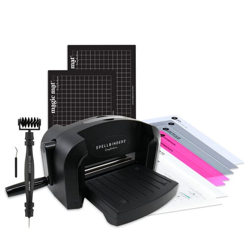 Spellbinders - Platinum 6 Die Cutting Machine - Tool N One Bundle
