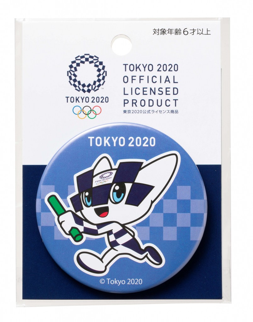 東京2020オリンピックマスコット ミライトワ缶バッジ単品(A)｜セガ