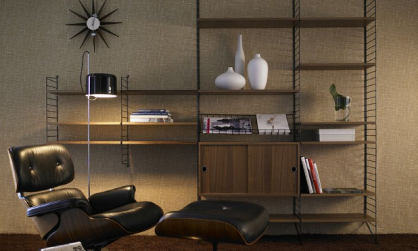シェルフ 78×30cm 3枚入 / ウォルナットString Furniture（ストリング