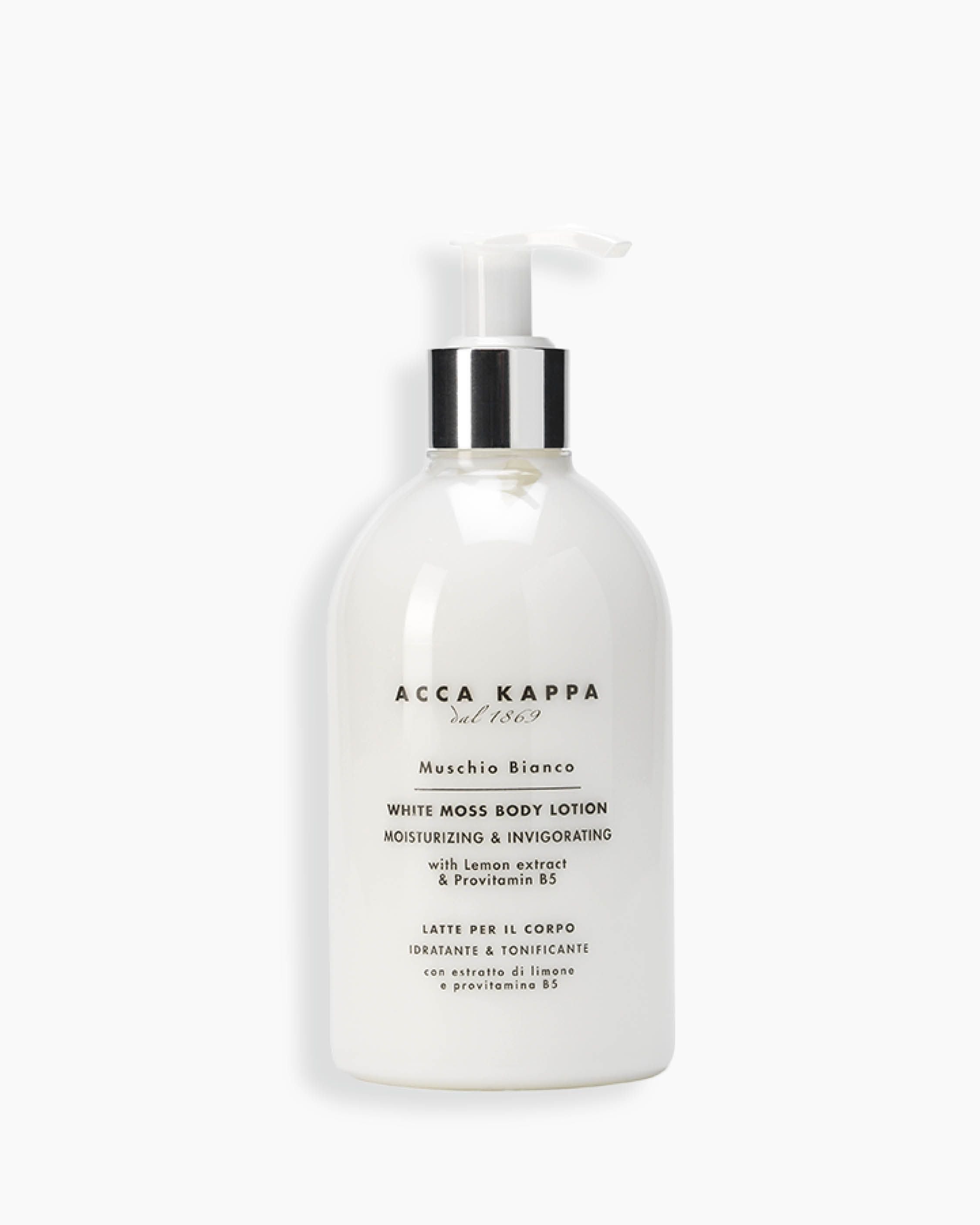 White Moss Moisturizing & Toning Body Lotion – Acca Kappa Canada