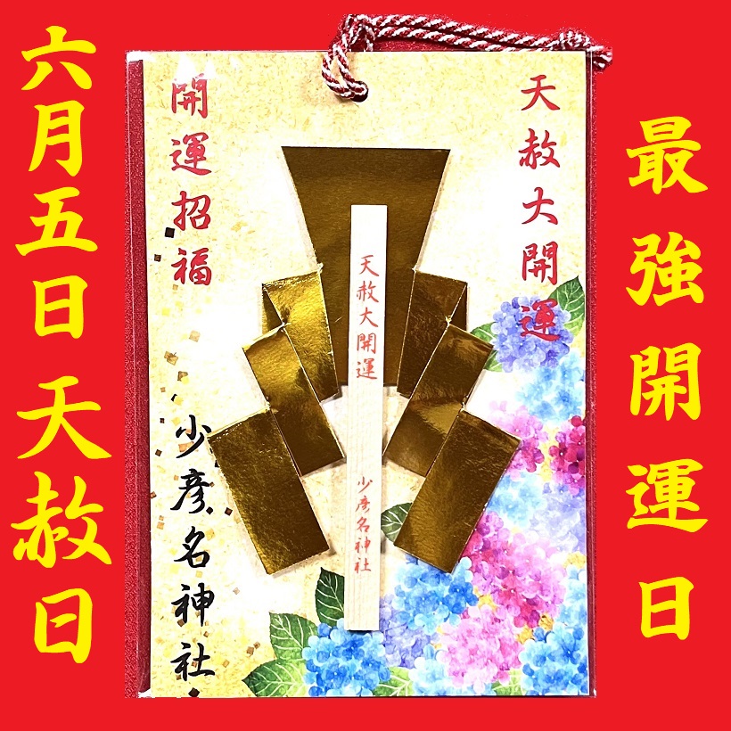 天赦大開運祈祷 – 少彦名神社(神農さん)