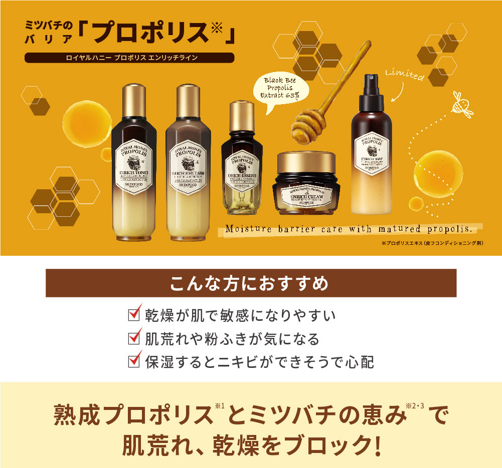 ロイヤルハニー プロポリス エンリッチ トナー 160mL トナー（化粧水