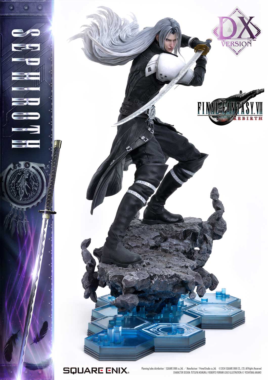 FFVII ブラックシルバーリング＜Sephiroth＞ 13号 FFVII ブラック
