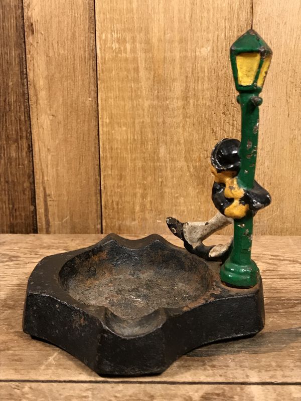 Hobo Drunk Man Cast Iron Ashtray ホーボー ビンテージ アシュトレイ