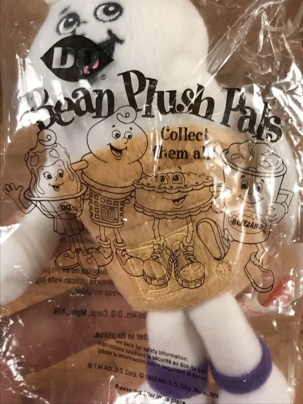 Dairy Queen Bean Plush Pals “Ice Cream Cone” Mini Plush Doll