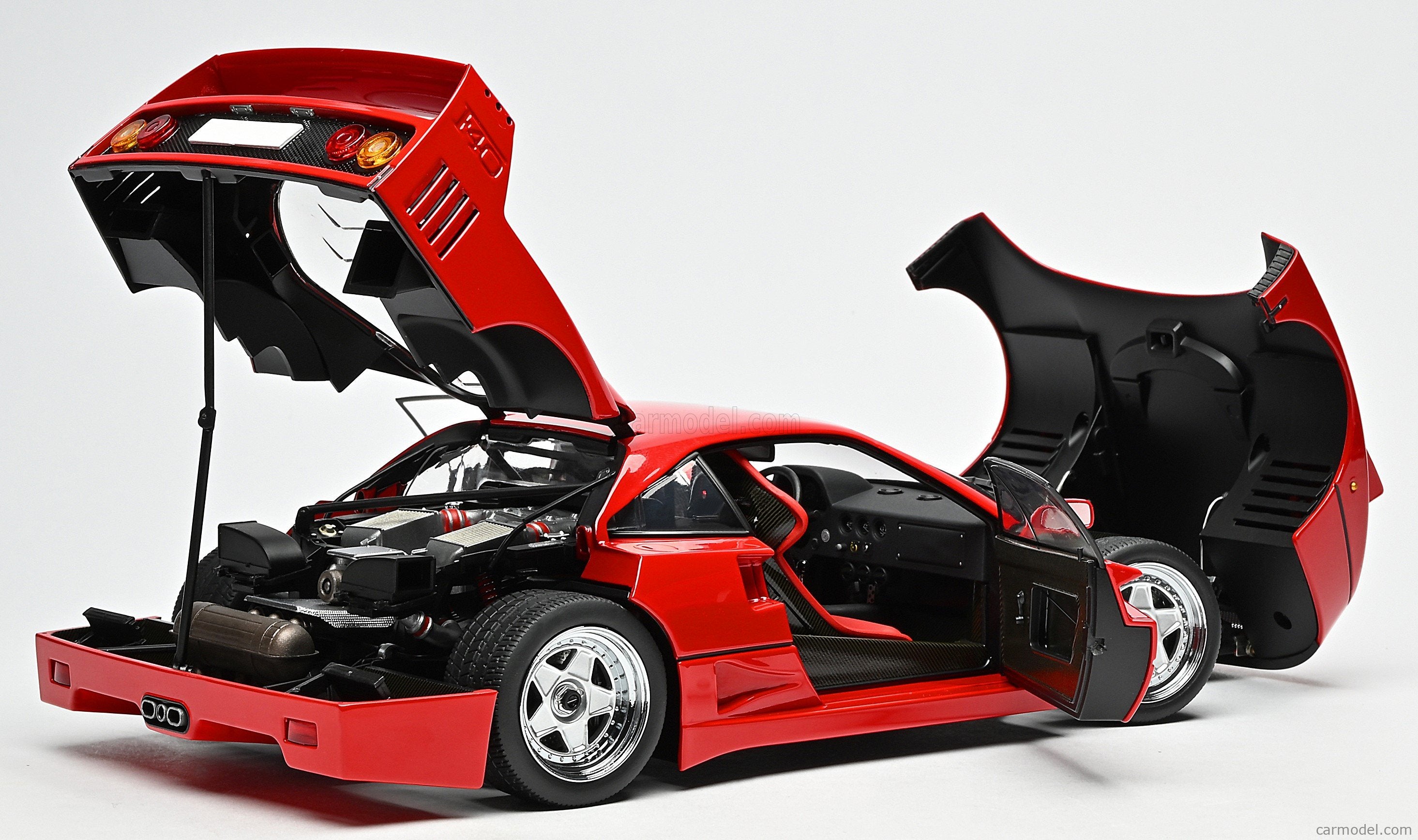 Auto Factory 1987 Ferrari F40 Rossa Corsa Red 1:18 – STM Diecast