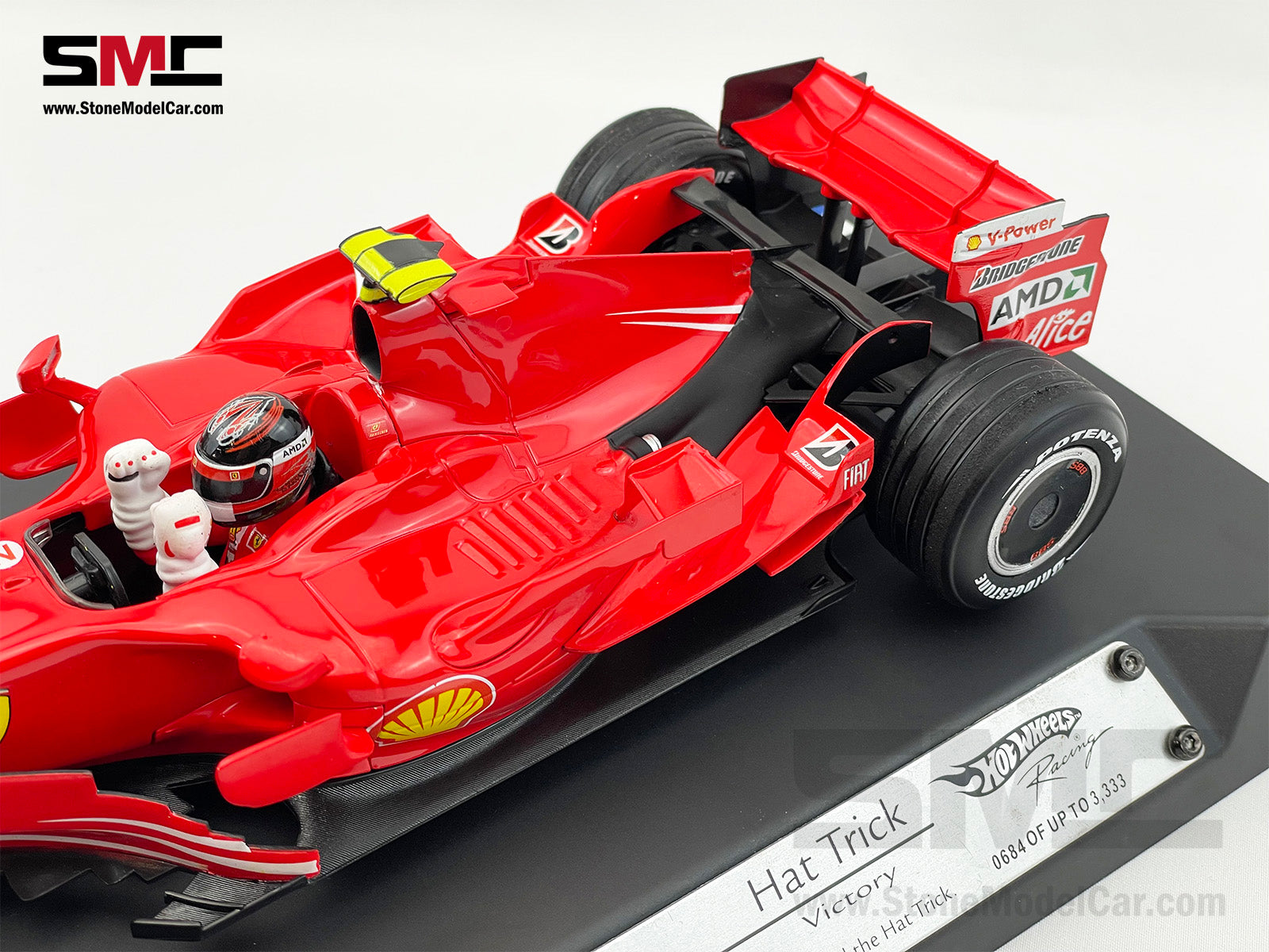Pre-Owned] Ferrari F1 F2007 #6 Kimi Raikkonen Australia GP Hat