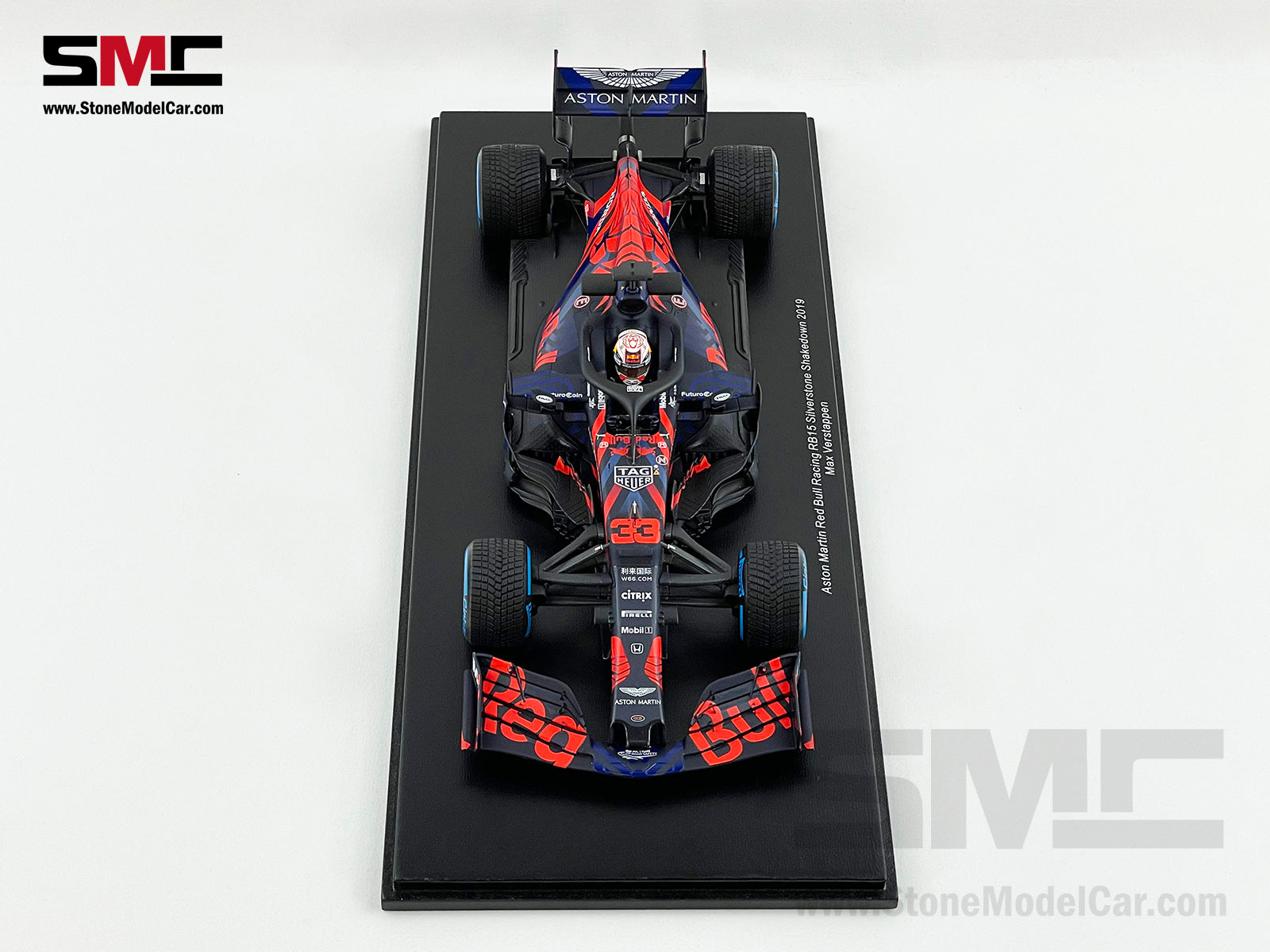 1:18 Spark Red Bull F1 RB15 33 Max Verstappen Silverstone Circuit
