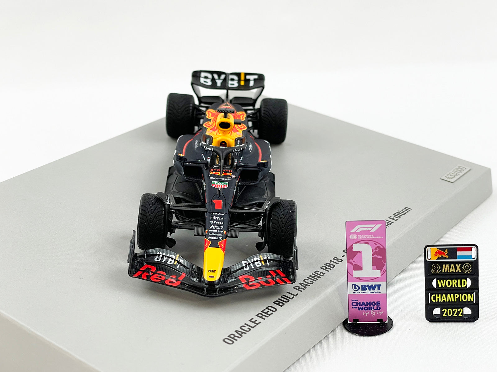 2022 F1 World Champion #1 Max Verstappen Red Bull RB18 Japan GP 1