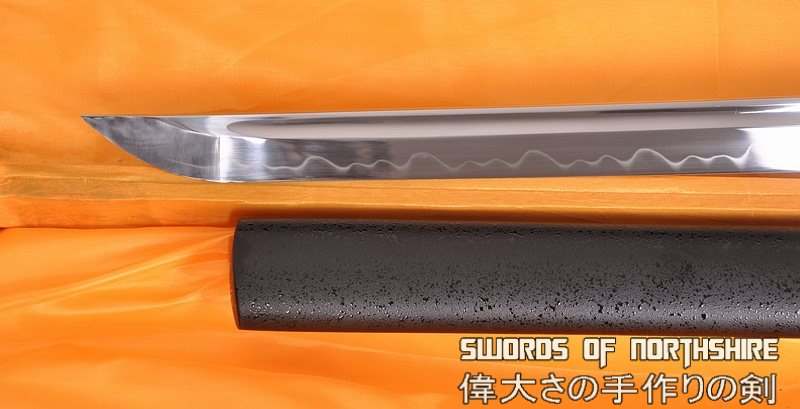 Hand Forged 1095 High Carbon Steel Clay Tempered Koi Fish Samurai