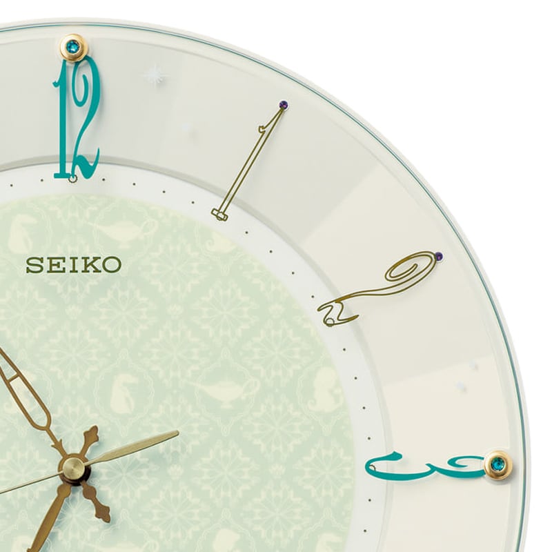 SEIKO セイコー 大人 ディズニー アラジン 電波掛け時計 FS512C – 正美