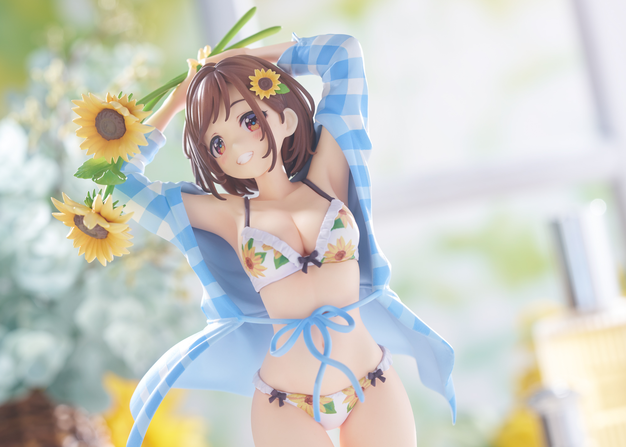 森倉円オリジナルイラスト [向日葵の女の子]