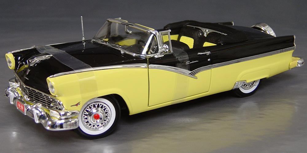1956 Ford Fairlane Sunliner, CONVERTIBLE Details - Diecast cars