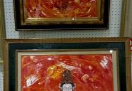 超高級 貴重 本物 龍敬子 画伯 四神相応図 20号 超高級 貴重