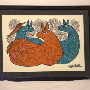 Gond Art Frames GND-A-5 - Prayas Art Gallery