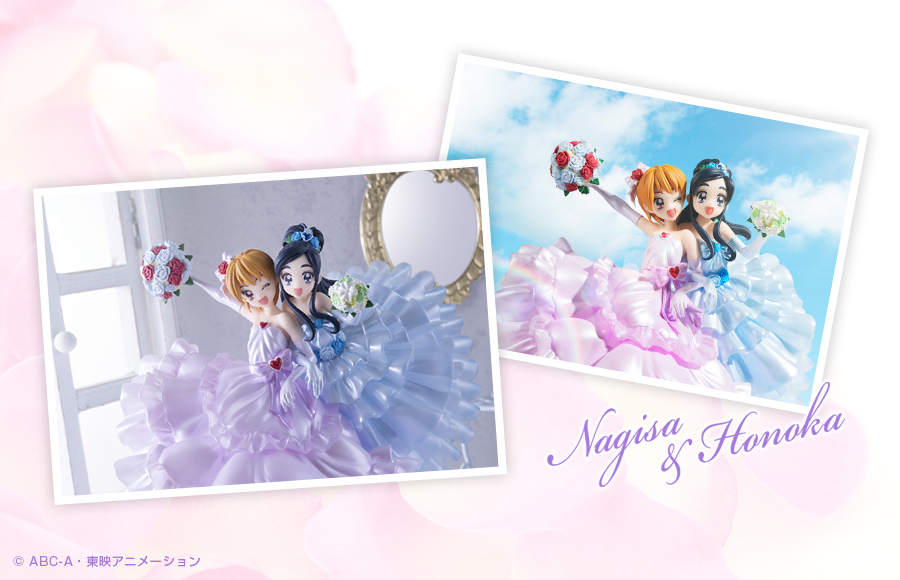 美麗なドレス姿のメモリアルフィギュアが登場！ | プリキュア15周年