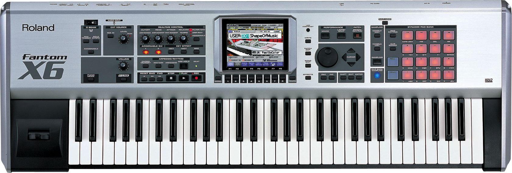 Roland Fantom-X - Roland+Clan