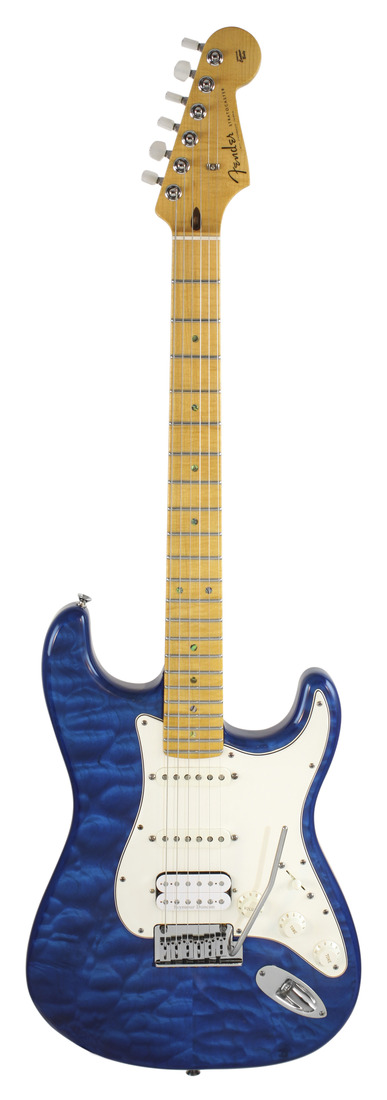 Fender Custom Shop Custom Deluxe Stratocaster HSS Trans Candy Blue