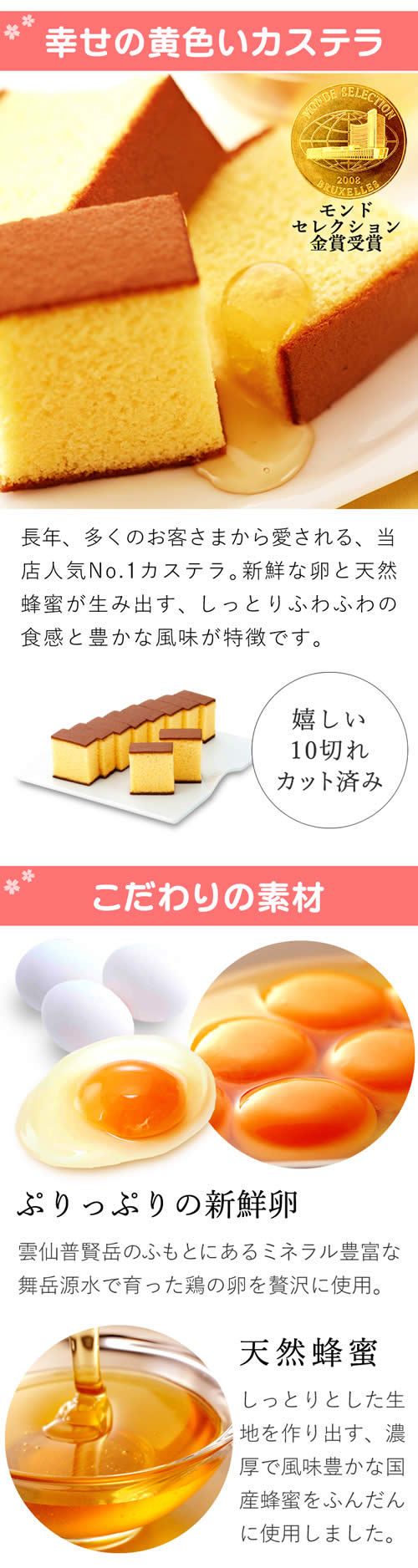 公式サイト限定】ハローキティ×おむらんちゃん 幸せの黄色いカステラ