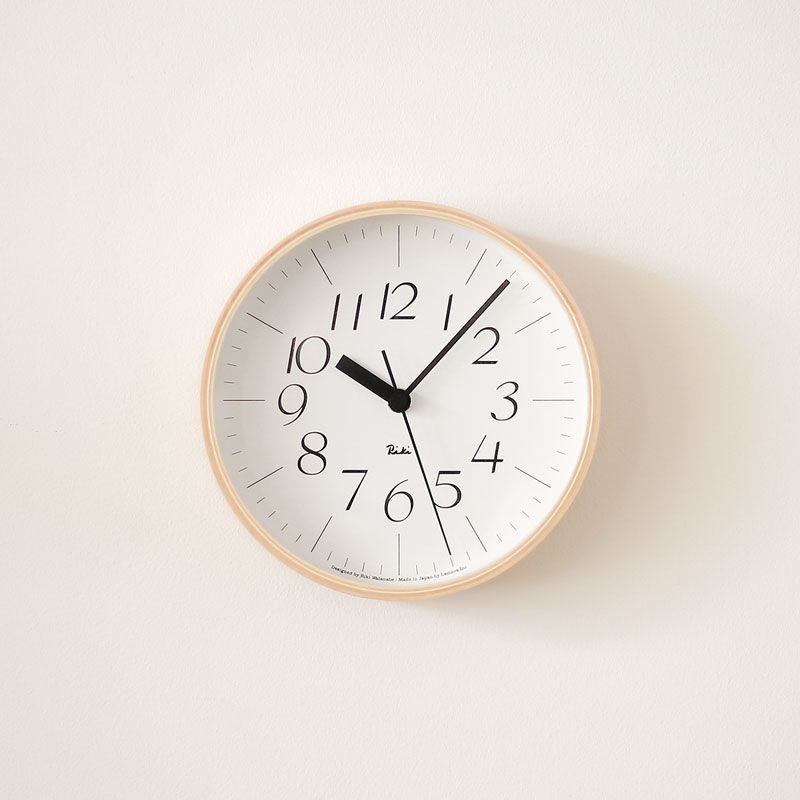 掛け時計 RIKI CLOCK 細字タイプ ｜家具・インテリア通販 Re:CENO(リセノ)