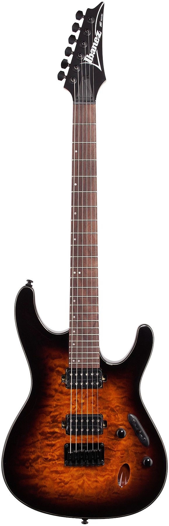 Ibanez S Series S621QM Electric Guitar Dragon Eye Burst – Risko Music