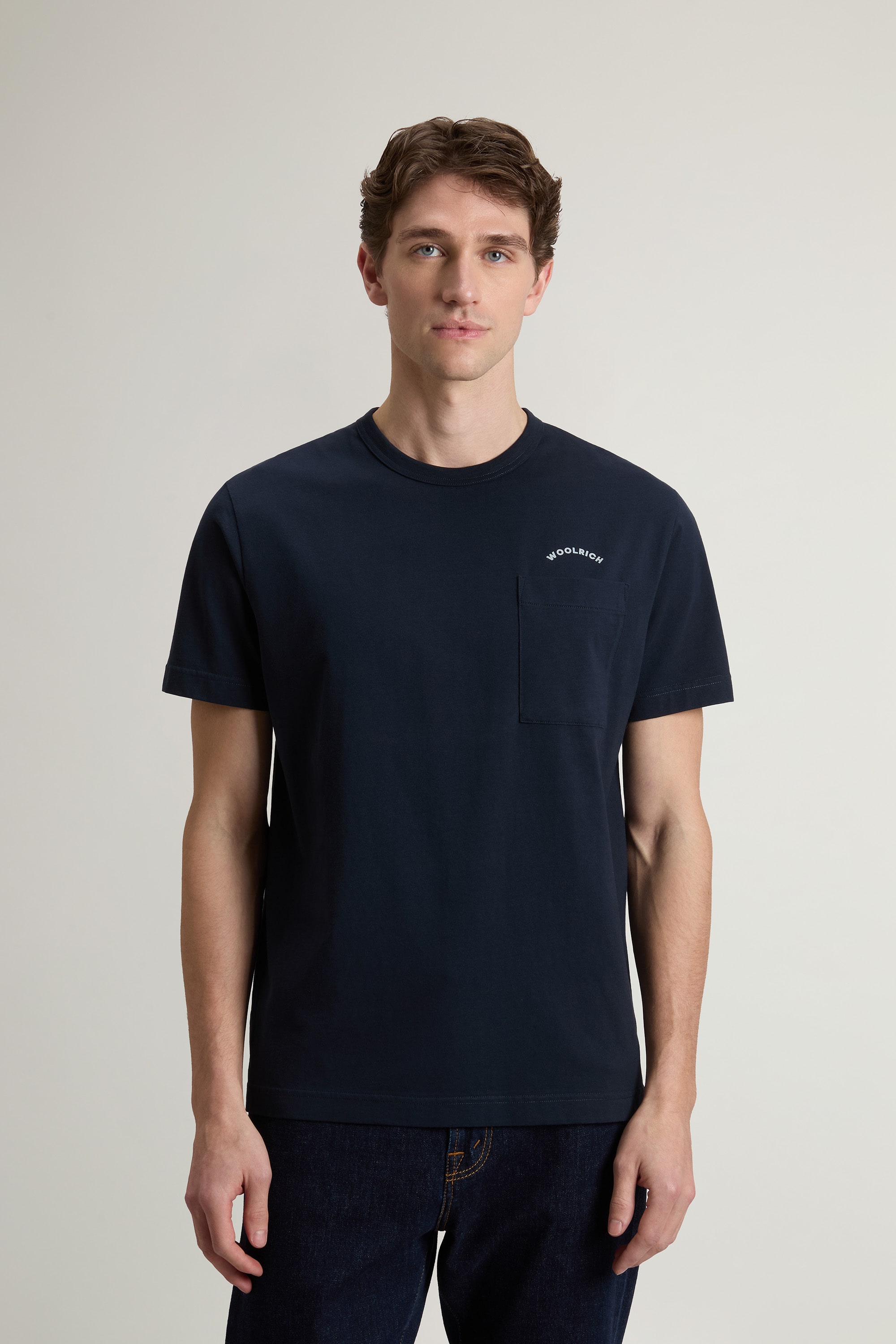 コットン ロゴ ポケット ティーシャツ｜WOOLRICH（ウールリッチ）公式