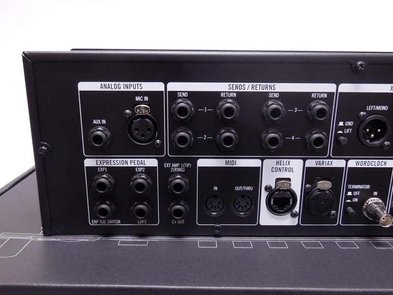 LINE6 ラインシックス Helix Rack ギタープロセッサー ラックタイプ