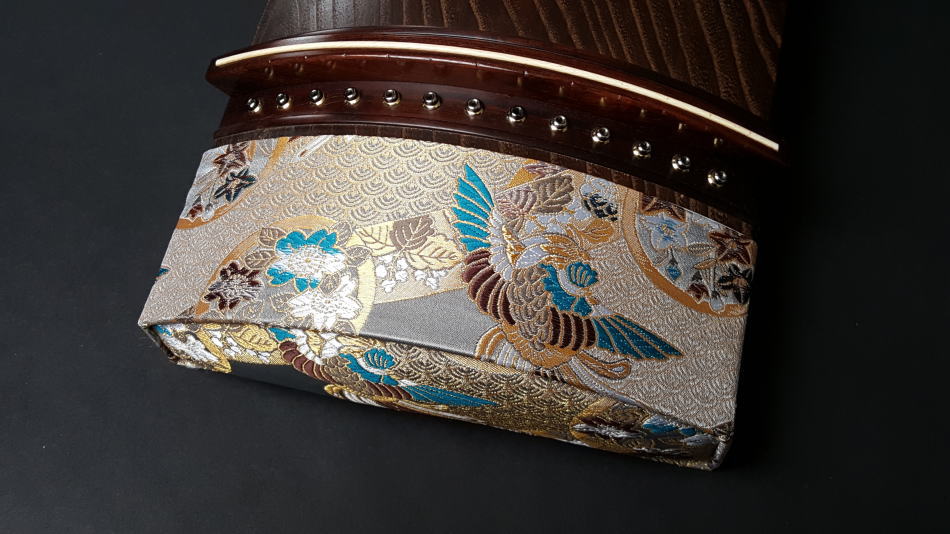 厳選中古品 琴）くり甲琴・玉縁紅木巻【和楽器市場・本館】