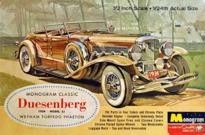 デﾕーセンバーグ・モデルSJ（モノグラム1/24) DUESENBERG SJ (Monogram