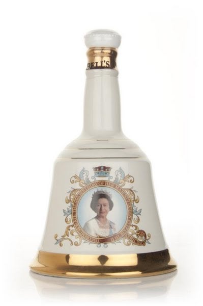 Queen Elizabeth Whiskyヴィンテージパブミラー Queen Elizabeth 12