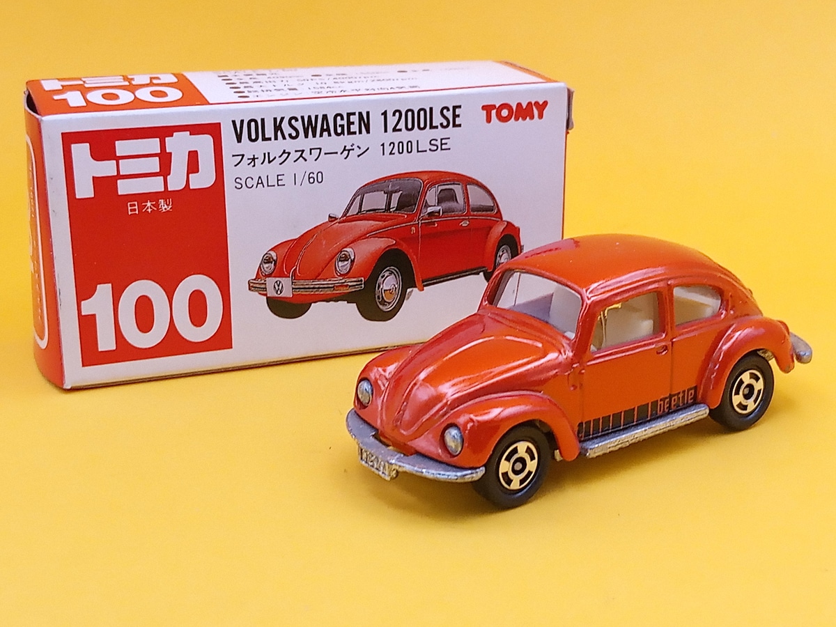 トミカ 100 フォルクスワーゲン 1200LSE 日本製 赤箱 | トイズキング