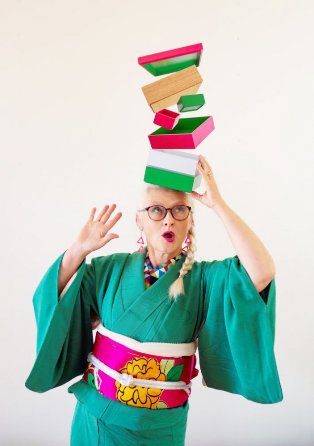 Sheila Kimono Style Plus（シーラの着物スタイル プラス）：かもめの