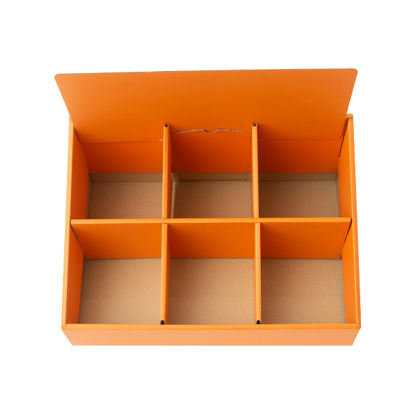 段ボールマス什器 6マス GW-398 店舗用品 販促用品 陳列什器